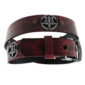 Leather & Steel Fashion red 100