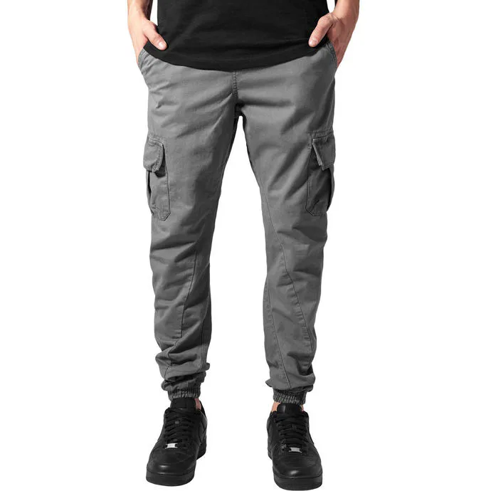 kalhoty plátěné URBAN CLASSICS Cargo Jogging S